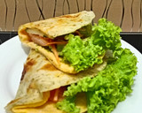 Gambar langkah 3 resipi Wrap Simple Sedap.