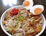 Foto langkah ke 6 dari resep Bubur Ayam Ala Abang Gerobak.