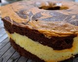 Foto langkah ke 9 dari resep Marmer cake 6 telur, Simple dan Ennakk.