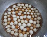 A picture of step 5 of Brown Tapioca Pearls or Boba Balls.