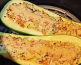 Foto del paso 4 de la receta: Zucchini relleno de pechuga de pollo y verduras