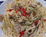 Foto langkah ke 4 dari resep Easy Fettuccine Tuna.