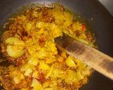 A picture of step 6 of Garden Egg sauce and boiled yam.