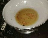A picture of step 1 of Chawal ka pitha chatpta.