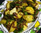 A picture of step 13 of Pepper Idli Fry.