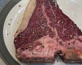 A picture of step 2 of Garlic and thyme T-bone steak #CookEveryPart.