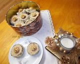 Diós korongok, avagy "Nagyi csókja" recept fázis 12 fotója