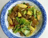 Foto langkah ke 5 dari resep Oseng kikil pete.
