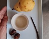 Foto del paso 1 de la receta: Compota de pera con dátiles, cardamomo y vainilla natural 🍐 DBT