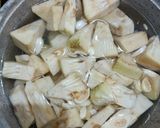 Foto langkah ke 1 dari resep Gangan Nangka Kepala Telang Khas Banjar.