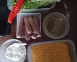 Foto langkah ke 3 dari resep 52. Donsis (Donat Sosis) Krispi.