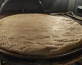 A picture of step 5 of Lazy Sourdough Pizza Crusts.