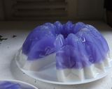 Foto langkah ke 5 dari resep Puding Telang Kelapa Muda.