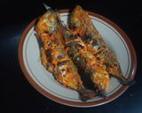 Foto langkah ke 6 dari resep Ikan kembung bakar bumbu padang.