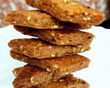 A picture of step 4 of Wheat and Peanut Mathri.
