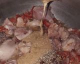 A picture of step 2 of Chicken Achari.