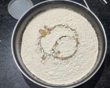 A picture of step 1 of Stuffed Palak Paneer Bhurji Paratha.