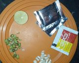 A picture of step 4 of Onion maggie and manchow maggie soup.