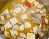 Hình bước làm 6 của món Canh cá mú nấm