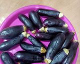 صورة لخطوة 1 من وصفة باذنجان مخلل⁦🌶️⁩⁦🌶️⁩