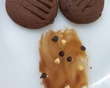 A picture of step 6 of Chocolate ragi sugarfree cookies.