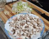 Foto del paso 2 de la receta Pollo con salsa cremosa de champiñones