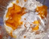 A picture of step 2 of Eggless Mango Muffins.