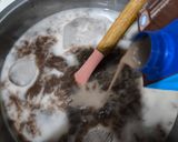 Foto langkah ke 3 dari resep Es jelly lumut susu coklat.