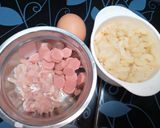 Foto langkah ke 1 dari resep Omelette makaroni.