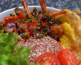 Foto langkah ke 7 dari resep Udang crispy sambal matah.