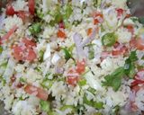 A picture of step 2 of Broken wheat salad.
