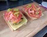 Foto del paso 2 de la receta: Sándwich vegetariano