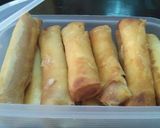 Foto langkah ke 6 dari resep Cheesis Roll (keju sosis) "Nyonya Fadil".