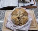 Foto del passaggio 4 della ricetta Pane integrale senza lievitazione 🥖 SODA BRED SEMPLICE