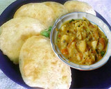படுரா கூட ஹோட்டல் ஸ்டைல் உருளை கிழங்கு மசாலா ரெசிபி ஸ்டேப் 7 புகைப்படம்