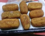 Foto del paso 8 de la receta: Bastones de papa rellenas con carne y queso🧀