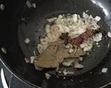 A picture of step 1 of Vegetables pulao.