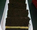Foto langkah ke 5 dari resep Brownies kukus coklat keju.