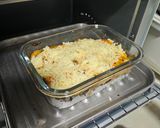 Foto langkah ke 5 dari resep Salmon rice mentai with mozarela.