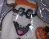 Foto del paso 8 de la receta: Galletitas de Halloween!! De masa de jengibre y decoración de glasé!!