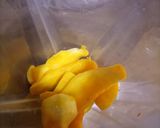 A picture of step 1 of Aamrus & poori.