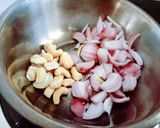 A picture of step 1 of Restaurant style tasty and masaledar Kaju masala curry with butter roti.