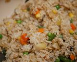 Foto langkah ke 2 dari resep Cheese Baked Chicken Rice Mushroom / Nasi Panggang Mozarella.