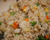 Foto langkah ke 2 dari resep Cheese Baked Chicken Rice Mushroom / Nasi Panggang Mozarella.
