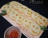 Smiley Potato langkah memasak 5 foto