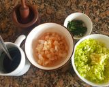 Foto del paso 1 de la receta: Raviolones de marisco, con salsa de Spirulina. #panal
