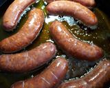 Krumplifőzelék sültkolbásszal recept fázis 3 fotója