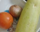 A picture of step 1 of Kabri Patti Sandwich.