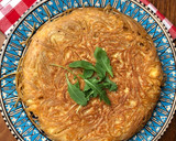 Foto del paso 7 de la receta: Frittata de espaguetis con queso