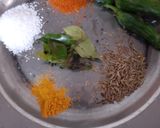 A picture of step 2 of Mix veggies.